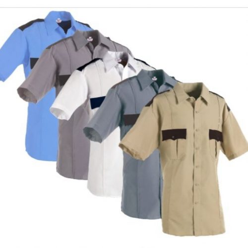 Adult LawPro Polyester Two Tone Short Sleeve Shirt
