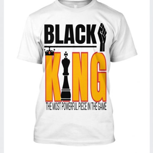 Men Black King T-Shirt