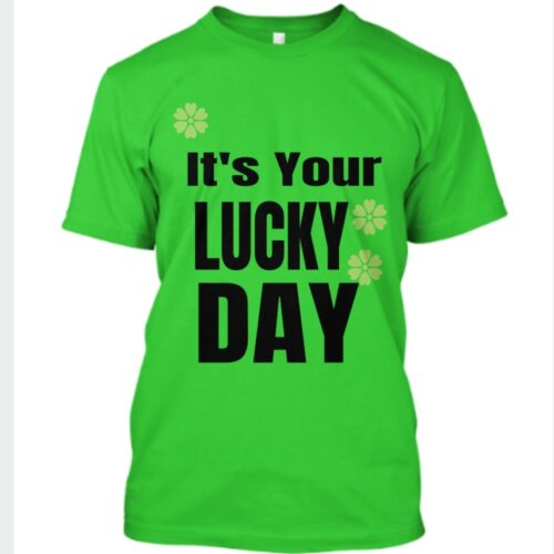 Adult Unisex Lucky T-Shirt